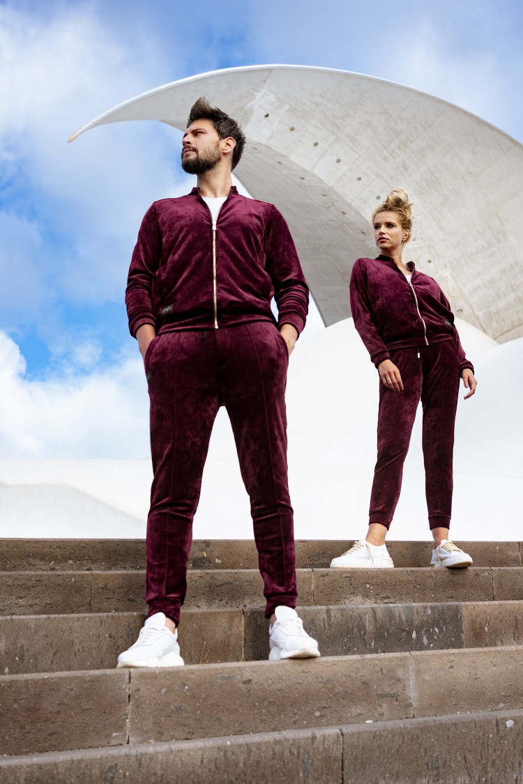 Spodnie welurowe CLARET man